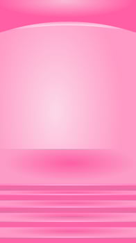 Soft pink gradient background with arched top and layered steps, ideal for feminine themes, product displays, or abstract designs. vector