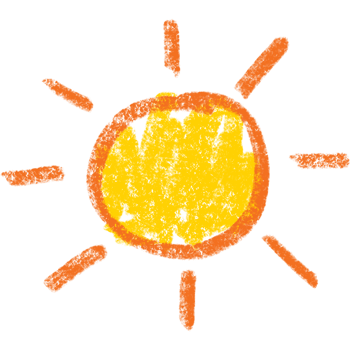Sun Crayon Drawing Child Art, Hand drawn Sun of chalk or crayon png