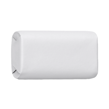 White bar of soap isolated on transparent background, perfect for personal hygiene use png