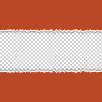 Torn paper effect background with space vector