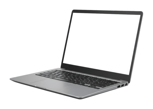 Creating digital designs on a laptop home office technology setup modern workspace productivity concept. png