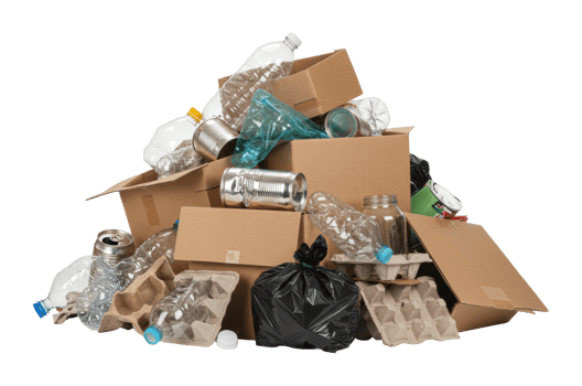 Waste management event recycling awareness urban setting educational content community environment informative viewpoint. png