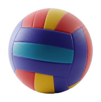 Exciting volleyball game beach court sports sunny environment competition spirit. png