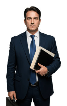 Business professional portrait studio corporate environment front confidence. png