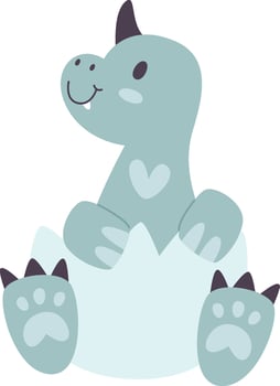 Dragon Baby Newborn Icon vector