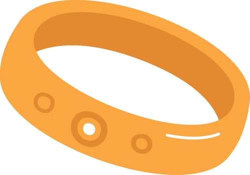 Wedding Gold Ring vector
