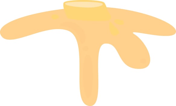 Melted Butter Liquid vector