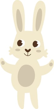 Rabbit Animal Icon Illustration vector