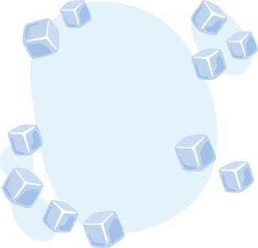 Seafood Ice Place Illustration vector