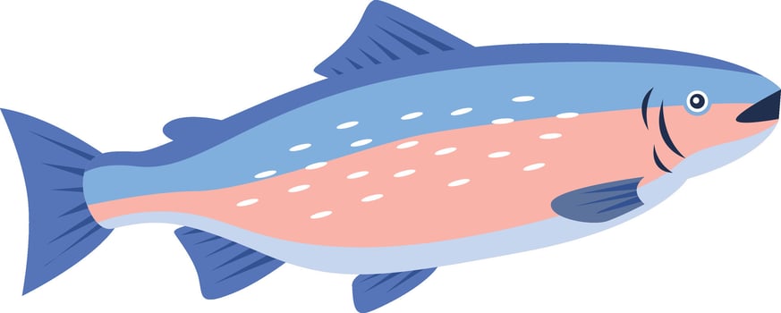 Salmon Fish Seafood vector