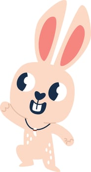 Rabbit Cartoon Animal vector