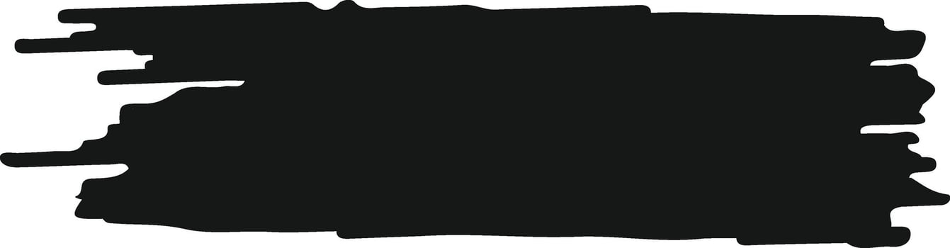 Drawn Icon Brush Paint Stroke vector
