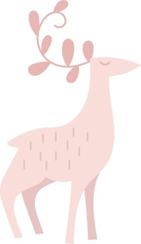 Hand Drawn Deer vector