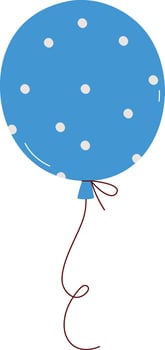 Dotted Balloon Icon vector