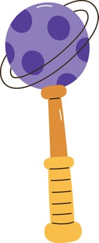 Magic Wand Planet vector