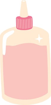 Bottle Cosmetics Icon Illustration vector