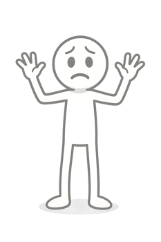 Nervous Surrender Stickman Icon png
