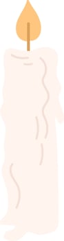 Candle Burning Accessory Illustration vector