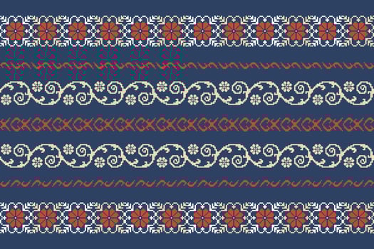Decorative Cultural Tribal Diamond Pattern vector