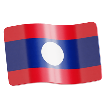 Laos 3D Ilustration png