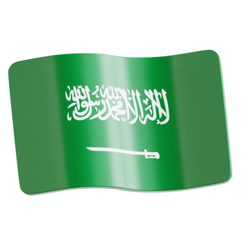 Saudi Arabia 3D Ilustration png