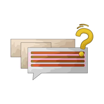 Question Alert Illustration vector