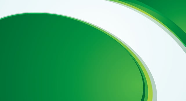 Green gradient smooth curved background illustration vector
