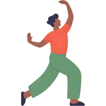 Woman Dancing Joyfully png