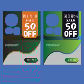 Real Estate Flyer Template, Flyer Design vector