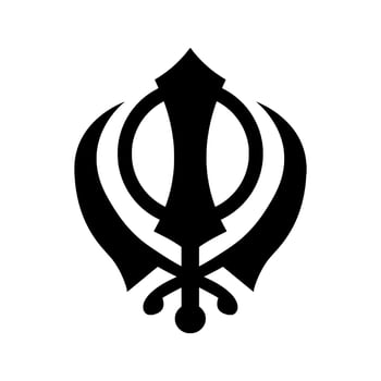 Khanda Symbol, Sikh vector