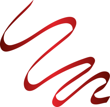 Red ribbon element, gift, valentines, birthday png