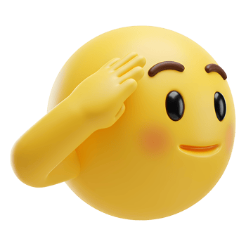 A yellow emoji with a hand raised to its forehead against a plain space looking thoughtful or confused on transparent background png