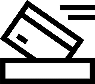 Swipe Card Payment Icon vector