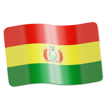 Bolivia 3D Ilustration png