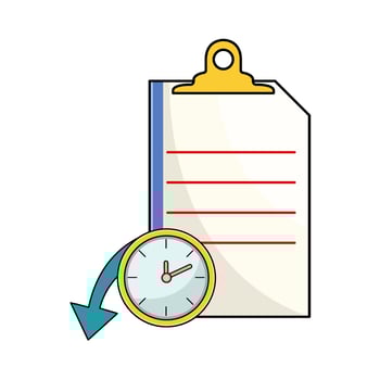 illustration of Quick Survey vector