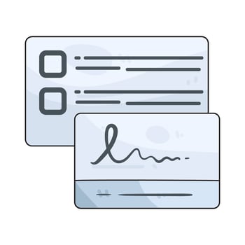 Survey Signature Field vector