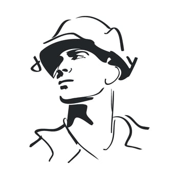 Tribute to courage and valor of soldiers in military history vector