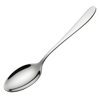 A single metal spoon png