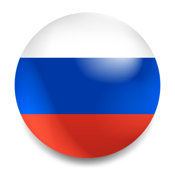Russia Flag Round Icon - Russian Flag Circle png