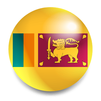 Sri Lanka Flag Round Icon - Sri Lankan Flag Circle png