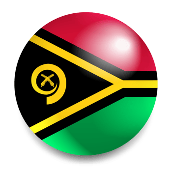Vanuatu Flag Round Icon - Ni-Vanuatu Flag Circle png