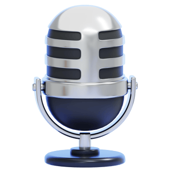 Retro Style Studio Microphone png
