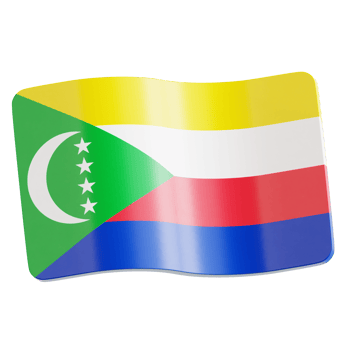 Comoros 3D Ilustration png