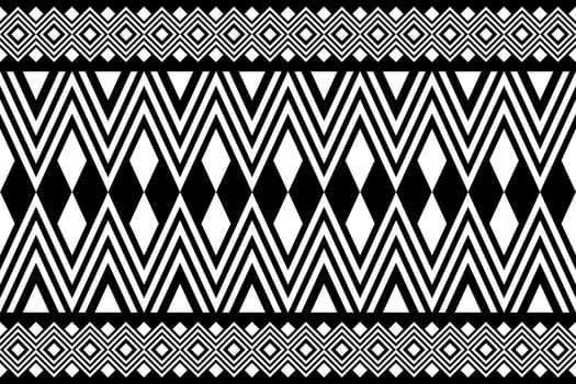 Abstract Black White Symmetry Pattern Background vector