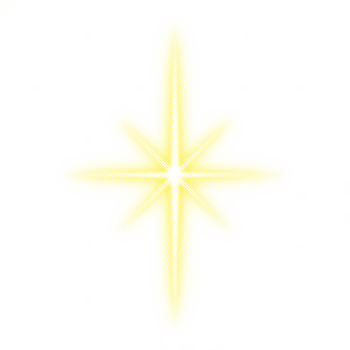 Glowing Yellow Star Light Effect,Sparkle with glowing light png