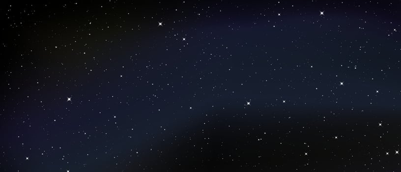 Dark cosmic scene with sparkling stars and luminous nebula texture. Realistic galaxy backdrop with shimmering starlight perfect for science or magical universe illustrations. vector