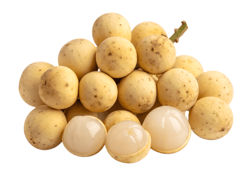 Longan fruit isolated on transparent background png