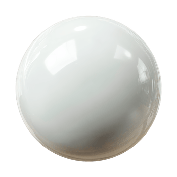 Glossy white billiard cue ball with smooth reflective surface and subtle shadows, perfect for pool or snooker games, isolated on transparency background with photorealistic detail png
