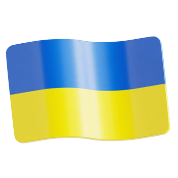 Ukraine 3D Ilustration png