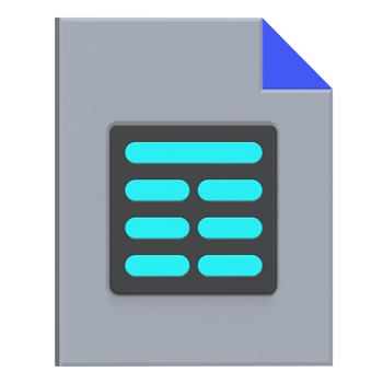 Data File Icon - Database and Information Storage png